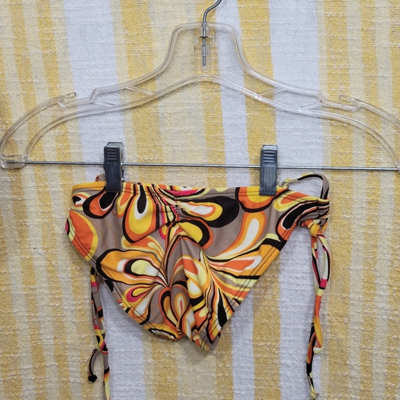 🆕️ L*Space Angel Halter Bikini w/Bright Color & Psychedelic Print sz Small - Picture 7 of 8